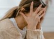 CBT for divorce anxiety - person navigating emotional storm