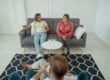 Pennsylvania marriage counselor couple on couch with therapist