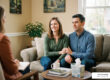 marriage help wexford pa couple talking warmly on couch