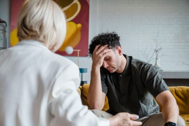 anxiety therapy for men