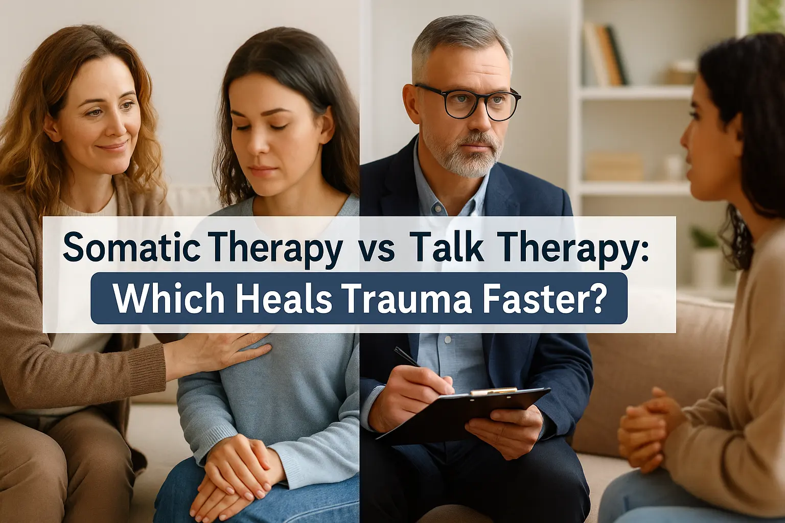 Somatic Therapy vs Talk Therapy Somatic Therapy vs Talk Therapy